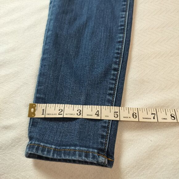 Women's LOFT High Waist Skinny Ankle Jeans. Size 8. 29" - Picture 6 of 7